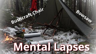 Bushcraft Chair Bowsaw Mental Lapse [upl. by Karlise]