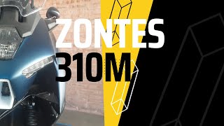 ZONTES 310 M la moto mas segura del segmento [upl. by Aissatan]