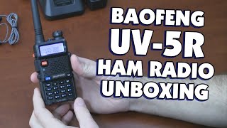 Baofeng UV5R Amateur Radio Unboxing [upl. by Aciria]