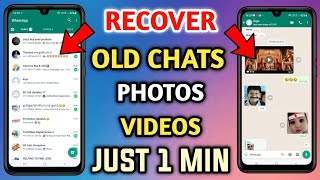 How To Recover Whatsapp Chat history in Tamil  Whatsapp Chat Backup In Tamil 2021  Dongly Tech 🔥 [upl. by Ronen]