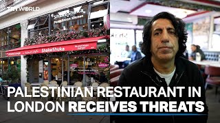 Palestinian restaurant in London faces threats amidst surging Islamophobia [upl. by Luisa187]