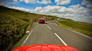 HSVs climb the Black Mountains A4069 Vauxhall Holden Monaro VXR amp VXR8 Bathurst  Top Gear Road [upl. by Sadick635]