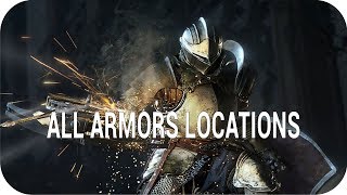 Dark Souls Remastered All Armors Sets Locations Guide [upl. by Tatman]