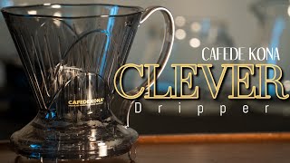 『Clever Dripper』🧠💧  Bypass Method 🚰  Cafede Kona [upl. by Yroggerg]