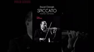 SPICCATO  David Oistrakh [upl. by Arodoet466]