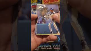 1993 Fleer Flair Pack Opening highly skilled pack break baseballcards vintagesportscards [upl. by Hertzfeld]