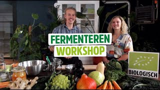 Fermenteren kun je leren  Workshop  Bio lekker voor je [upl. by Nylahsoj]