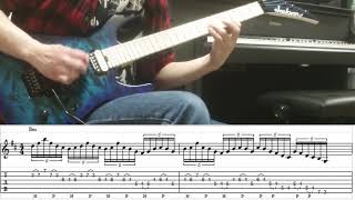 Jason Becker  AltitudesGuitar Cover Slow Version [upl. by Nerraf]