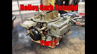 How To Rebuild A Holley Carb Part 1 We keep it simple [upl. by Rebbecca]