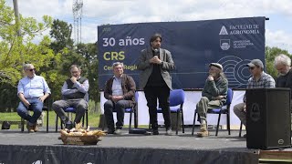 Intendente Metediera participó del aniversario del Centro Regional Sur de la Facultad de Agronomía [upl. by Avert]