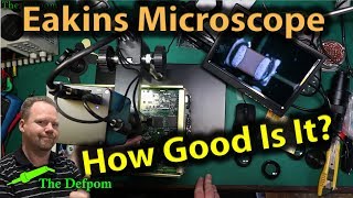 🔴 478 Eakins Auto Focus Microscope Build and First Look [upl. by Lonna]