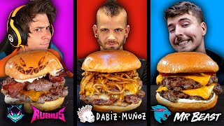 Recreando la BURGER de RUBIUS DABIZ MUÑOZ Y MR BEAST ¿Cuál esta MEJOR🍔 [upl. by Cleon]