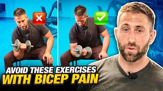 STOP These Exercises With Bicep Tendonitis [upl. by Aloel]