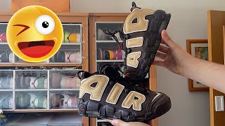 REVIEW NIKE AIR MORE UPTEMPO 96 BAROQUE BROWN  Lo odias o lo amas [upl. by Claudianus]