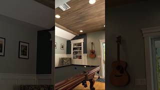 DIY ceiling upgrade diy woodworking customroom [upl. by Derdlim185]