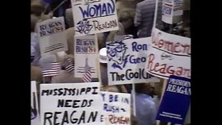 1984 Republican National Convention Day 3 Coverage 8221984 [upl. by Levine]