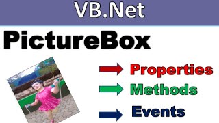 PictureBox control in vbnet PropertiesMethods and Events [upl. by Cohby]