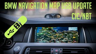 BMW CICNBT USB Map Udpate Tutorial [upl. by Baoj]