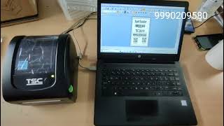 TSC DA310 300 DPI barcode printer Special for Shipping label of Flipkart Amazon  Media loading [upl. by Modnarb]