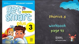 GET SMART PLUS 3 WORKBOOK PHONICS 8  PAGE 93 [upl. by Cary]