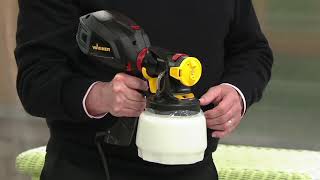 Wagner FLEXiO 2000 Plus Paint Sprayer with Detail Nozzle amp Shield on QVC [upl. by Blinnie]