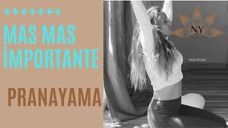 Lo más importante para la práctica de yoga  pranayamas la respiración [upl. by Mervin]