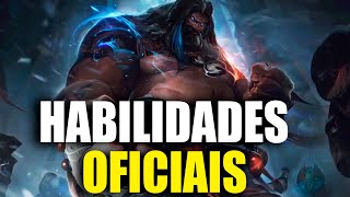 HABILIDADES OFICIAIS REWOK UDYR LOL [upl. by Angi811]