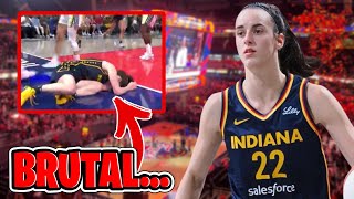 Caitlin Clark VICIOUSLY FOULED In Career High 35pt MATCHUP Against Dallas WINGS WNBA Refs Failed [upl. by Anamuj]