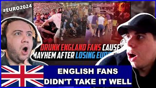 England Fans Brawl at Home and Abroad After Losing Euro 2024  TEACHER PAUL REACTS [upl. by Vincent]