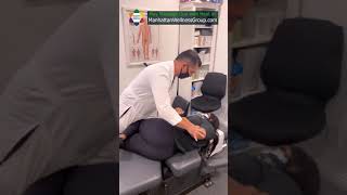 Lower back chiropractic adjustment Back Pain Relief [upl. by Razaile950]