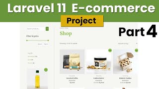 Laravel 11 ECommerce Project Part 4 [upl. by Aon]