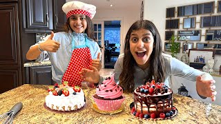 Deema and Sally share ideas selling cake for Fundraiser [upl. by Neve]