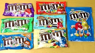 MampMs in different Flavors Mars mms Variety Review [upl. by Siddra]