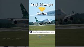 Boeing and Airbus 🤝 Iraqi Airways aviation iraqiairways avgeek EnnardAviationOPMfan [upl. by Story]