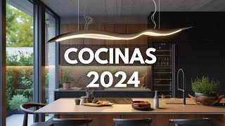 Tendencias de Cocinas 2024 Transforma tu Espacio ✨ [upl. by Miquela85]