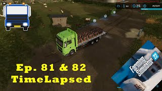 Fs 22 Survival Challange Competting against Daggerwin amp ChainSaw100 Ep 81 amp 82 [upl. by Aecila479]