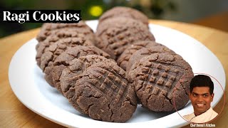 Ragi Biscuit Recipe in Tamil  How to Make Ragi Cookies  CDK 390  Chef Deenas Kitchen [upl. by Hock]