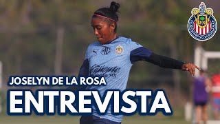 Joselyn De La Rosa la nueva jugadora de Chivas Femenil en entrevista [upl. by Martens]