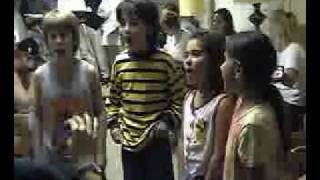 Kids rehearsal for Carols for A Cure 2000 [upl. by Verine]