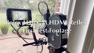 H16 Prototype HDMI Reflex Viewfinder Super16 Test [upl. by Beth]