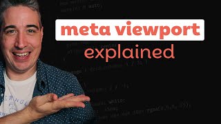 Get your media queries working with the meta viewport HTML tag [upl. by Assilev]