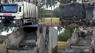 DustcartGarbage Truck On DutyMüllabfuhrMüllentsorgung [upl. by Barram296]