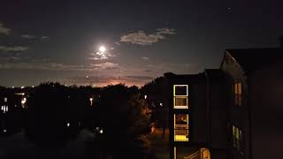 Falcon Heavy Launch as seen from Orlando 12282023 [upl. by Enelrad]