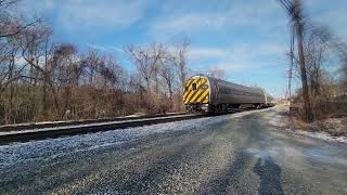 A Cab Car leads the Southbound Valley Flyer [upl. by Ycnej]