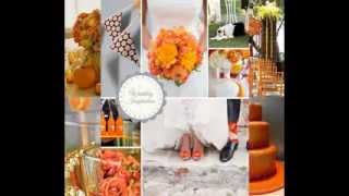 Orange wedding decor ideas [upl. by Weinberg]