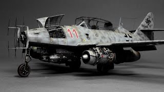 Messerschmitt Me262 Nightfighter Hobby Boss 148  ww2 aircraft model [upl. by Ricky51]