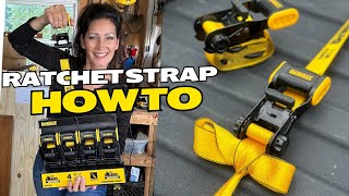 WHAT TO DO WITH THE LOOSE ENDS OF YOUR RATCHET STRAPS NEATLY WRAP FOR STORAGE A Step by Step GUIDE [upl. by Ettesoj]