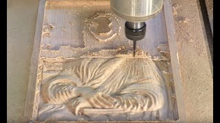 CNC router can make 2000 PER DAY 3D carving the Mona Lisa [upl. by Aidas]