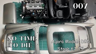 Build the 007 Aston Martin DB5  Agora Models  Pack 9  Stages 6775 [upl. by Armstrong]