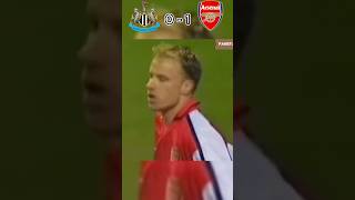 Newcastle vs Arsenal EPL 20012002 Bergkamp incredible goal⚽️ [upl. by Anayia400]